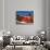 Fisherman Tends His Boat on the Beach, Isla Margarita, Venezuela-Greg Johnston-Photographic Print displayed on a wall