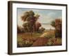 Fisherman Trail-Lazzara-Framed Art Print