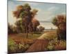 Fisherman Trail-Lazzara-Mounted Art Print