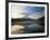 Fisherman, Trillium Lake, Mt Hood National Forest, Mt Hood Wilderness Area, Oregon, USA-Adam Jones-Framed Photographic Print