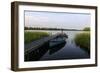 Fisherman, Upper Lough Erne, Co. Fermanagh, Ulster, Northern Ireland, United Kingdom, Europe-Carsten Krieger-Framed Photographic Print