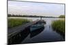 Fisherman, Upper Lough Erne, Co. Fermanagh, Ulster, Northern Ireland, United Kingdom, Europe-Carsten Krieger-Mounted Photographic Print