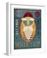 Fisherman VIII Old Salt Whiskey-Ryan Fowler-Framed Art Print