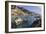 Fisherman Working on Harbour Quayside with View Towards Amalfi Town and Fishing Boats-Eleanor Scriven-Framed Photographic Print