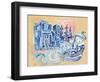 Fisherman-Josh Byer-Framed Giclee Print