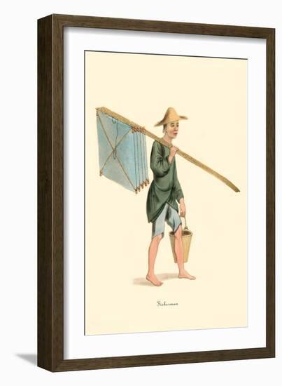 Fisherman-George Henry Malon-Framed Art Print