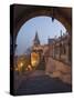 Fishermans Bastion, Castle Hill Area, Budapest, Hungary-Christian Kober-Stretched Canvas