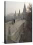 Fishermans Bastion, Castle Hill Area, Budapest, Hungary-Christian Kober-Stretched Canvas
