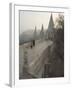 Fishermans Bastion, Castle Hill Area, Budapest, Hungary-Christian Kober-Framed Photographic Print