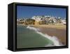 Fishermans Beach, Albufeira, Algarve, Portugal-Neale Clarke-Framed Stretched Canvas