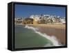 Fishermans Beach, Albufeira, Algarve, Portugal-Neale Clarke-Framed Stretched Canvas