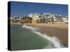 Fishermans Beach, Albufeira, Algarve, Portugal-Neale Clarke-Stretched Canvas