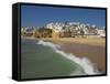 Fishermans Beach, Albufeira, Algarve, Portugal-Neale Clarke-Framed Stretched Canvas