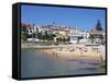 Fishermans Beach, Cascais, Portugal, Europe-Jeremy Lightfoot-Framed Stretched Canvas