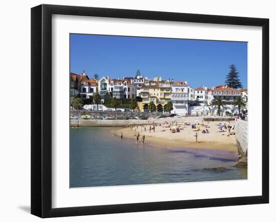 Fishermans Beach, Cascais, Portugal, Europe-Jeremy Lightfoot-Framed Photographic Print