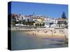 Fishermans Beach, Cascais, Portugal, Europe-Jeremy Lightfoot-Stretched Canvas