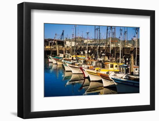 Fishermans Wharf San Francisco-Steve Gadomski-Framed Photographic Print