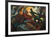 Fishermen, 1961-Emil Parrag-Framed Giclee Print