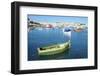 Fishermen and Luzzus in Marsaxlokk Harbor, Malta-Richard Wright-Framed Photographic Print