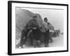 Fishermen at Overstrand-Staniland Pugh-Framed Photographic Print