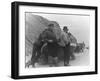 Fishermen at Overstrand-Staniland Pugh-Framed Photographic Print