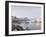 Fishermen at Ripa Grande-Ettore Roesler Franz-Framed Giclee Print