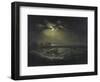 Fishermen at Sea-J. M. W. Turner-Framed Giclee Print