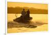 Fishermen Boating Toward the Laguna Madre, Texas, USA-Larry Ditto-Framed Photographic Print