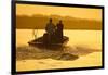 Fishermen Boating Toward the Laguna Madre, Texas, USA-Larry Ditto-Framed Photographic Print