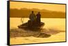 Fishermen Boating Toward the Laguna Madre, Texas, USA-Larry Ditto-Framed Stretched Canvas