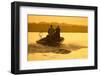 Fishermen Boating Toward the Laguna Madre, Texas, USA-Larry Ditto-Framed Photographic Print