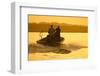 Fishermen Boating Toward the Laguna Madre, Texas, USA-Larry Ditto-Framed Photographic Print