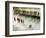 Fishermen Brave the Cold Waters at Bennett Spring State Park for a Chance to Catch Trout-null-Framed Photographic Print