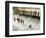 Fishermen Brave the Cold Waters at Bennett Spring State Park for a Chance to Catch Trout-null-Framed Photographic Print