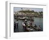 Fishermen Bringing Catch Ashore, Elmina, Ghana, West Africa, Africa-Poole David-Framed Photographic Print