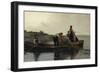 Fishermen by Jahn Ekenaes-Jahn Ekenaes-Framed Giclee Print