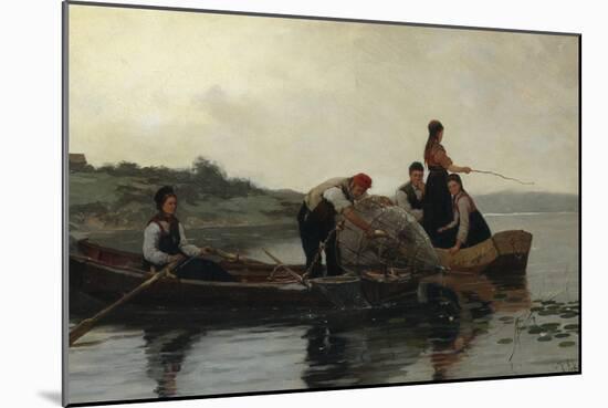 Fishermen by Jahn Ekenaes-Jahn Ekenaes-Mounted Giclee Print