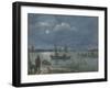 Fishermen by Moonlight, 1595-1634-Hendrick Avercamp-Framed Art Print