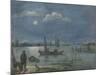 Fishermen by Moonlight, 1595-1634-Hendrick Avercamp-Mounted Art Print