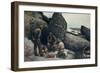 Fishermen by Oscar Arnold Wergeland-Oscar Arnold Wergeland-Framed Giclee Print