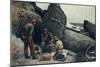 Fishermen by Oscar Arnold Wergeland-Oscar Arnold Wergeland-Mounted Giclee Print