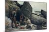 Fishermen by Oscar Arnold Wergeland-Oscar Arnold Wergeland-Mounted Giclee Print