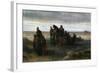 Fishermen Carrying a Drowned Man, C1861-Jozef Israels-Framed Giclee Print