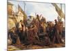 Fishermen Departing on the Adriatic, 1834-Louis Leopold Robert-Mounted Giclee Print