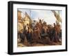 Fishermen Departing on the Adriatic, 1834-Louis Leopold Robert-Framed Giclee Print