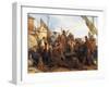 Fishermen Departing on the Adriatic, 1834-Louis Leopold Robert-Framed Giclee Print