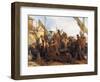 Fishermen Departing on the Adriatic, 1834-Louis Leopold Robert-Framed Giclee Print