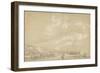 Fishermen Drying Nets on Scheveningen Beach-Simon Jacobsz. Vlieger-Framed Giclee Print