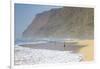 Fishermen Enjoy the Beach, Polihale State Beach Park, Kauai, Hawaii-Micah Wright-Framed Photographic Print