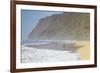 Fishermen Enjoy the Beach, Polihale State Beach Park, Kauai, Hawaii-Micah Wright-Framed Photographic Print